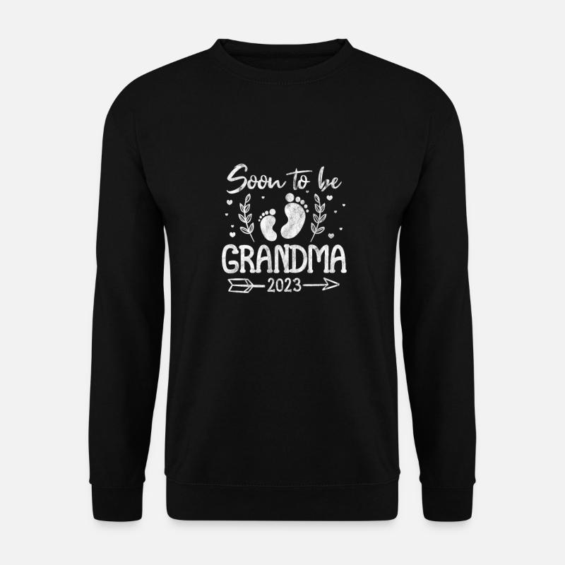 Pregnancy Grandma - Unisex Sweatshirt - black