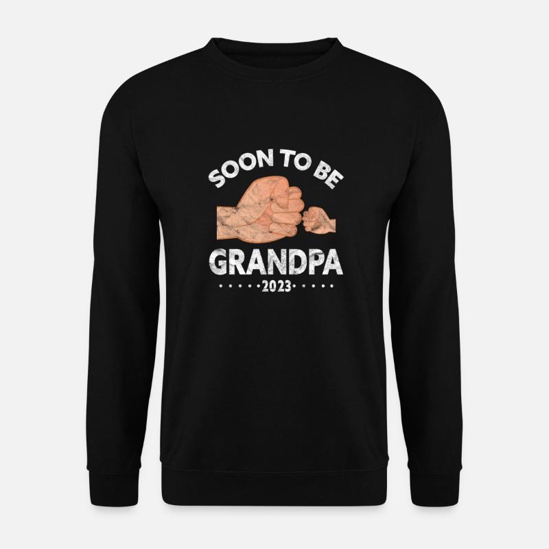 Pregnancy Grandpa - Unisex Sweatshirt - black