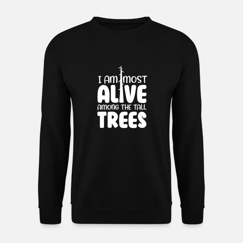 Baumpfleger - Unisex Pullover - Schwarz