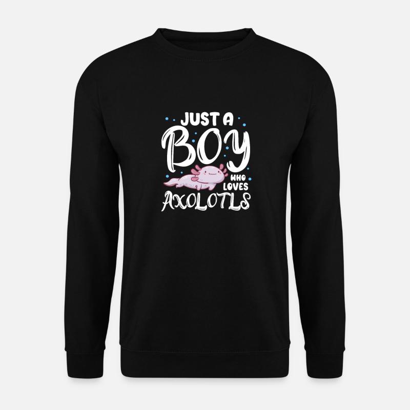 Axolotl - Unisex Pullover - Schwarz