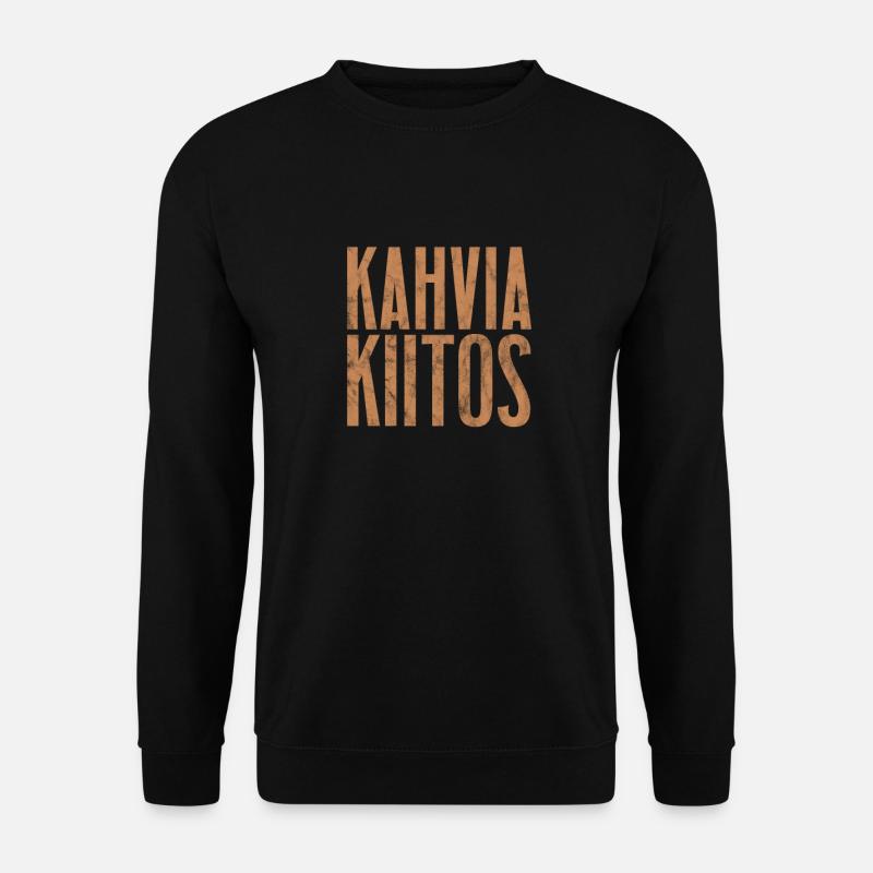 Coffee - Unisex Sweatshirt - black