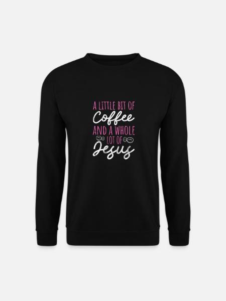 Coffee Jesus - Unisex Sweatshirt - black