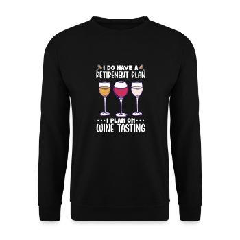Pension de retraite Pension de pensionné Cadeau de pension de pensionné - Sweat-shirt Unisexe - noir - Devant - Alina (178cm) & Michal (187cm)