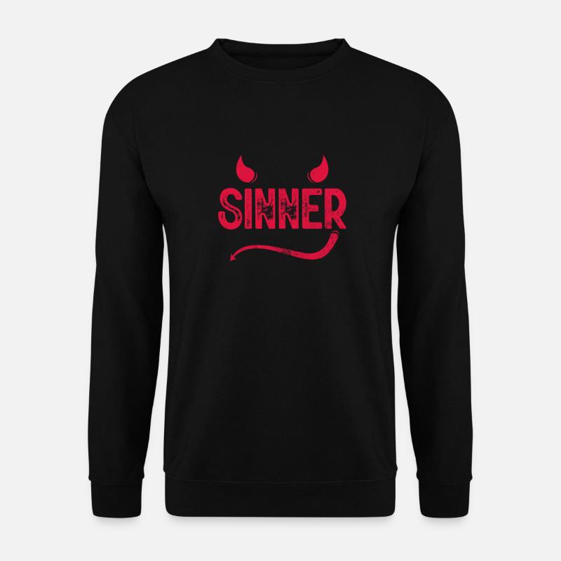 Atheist Atheismus Anti Religion Gott Geschenk - Unisex Pullover - Schwarz