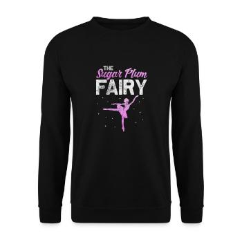 Ballett - Unisex Pullover - Schwarz - Vorne - Alina (178cm) & Michal (187cm)
