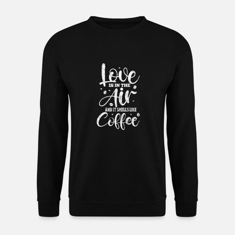 Coffee - Unisex Sweatshirt - black