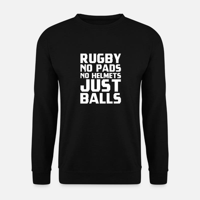 Rugby - Sweat-shirt Unisexe - noir