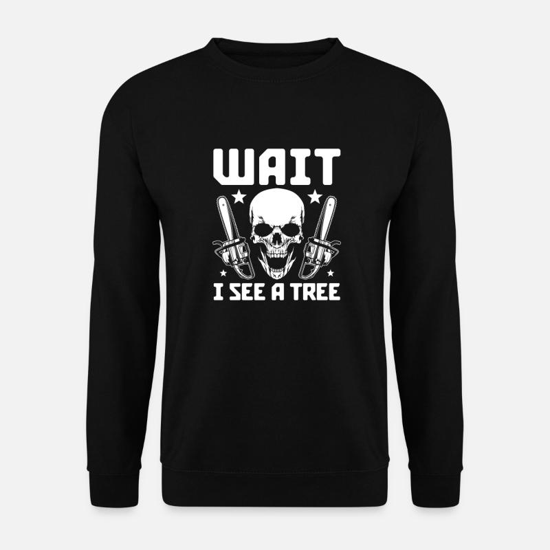 Baumpfleger - Unisex Pullover - Schwarz