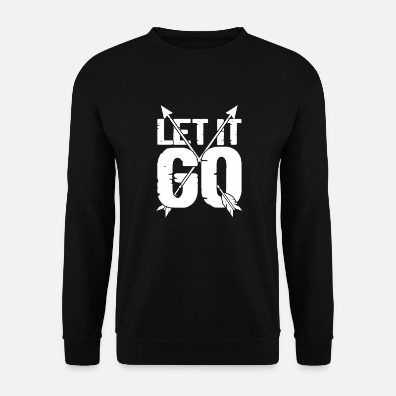 Bogenschiessen - Unisex Pullover - Schwarz