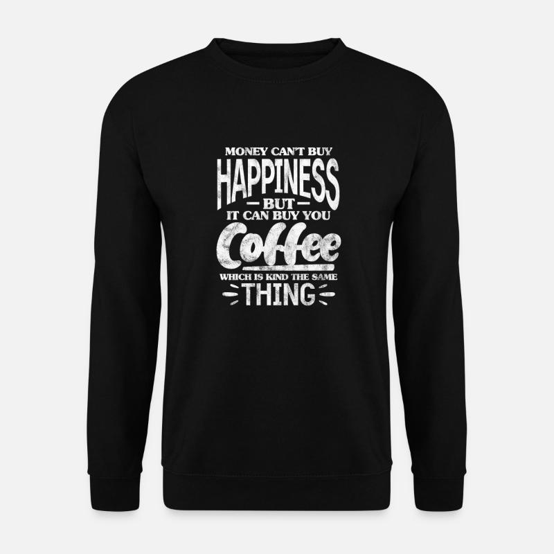 Coffee Caffeine Espresso Barista Gift - Unisex Sweatshirt - black
