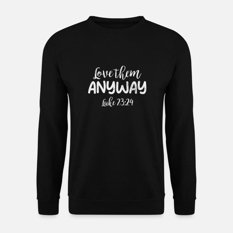 Bibel - Unisex Pullover - Schwarz