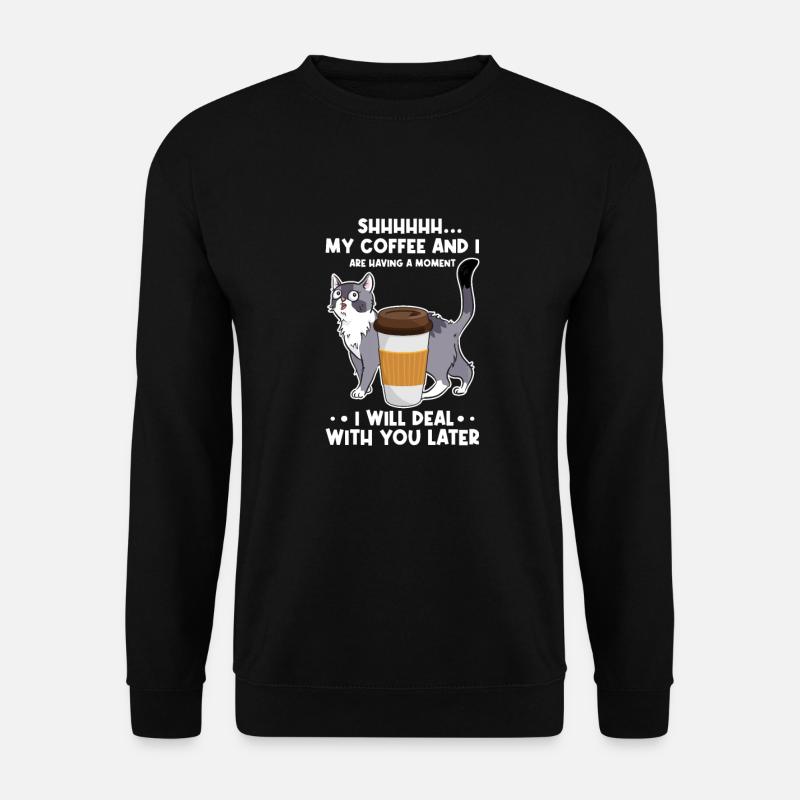 Coffee Caffeine Espresso Barista Gift - Unisex Sweatshirt - black