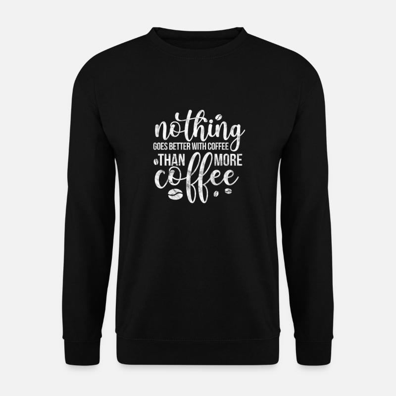 Coffee - Unisex Sweatshirt - black