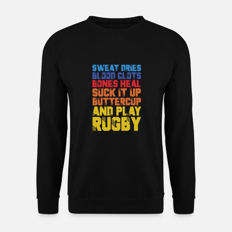 Rugby - Unisex Pullover - Schwarz