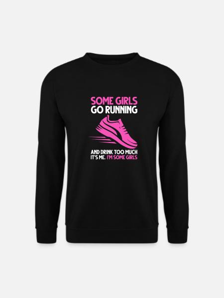Run - Unisex Sweatshirt - black