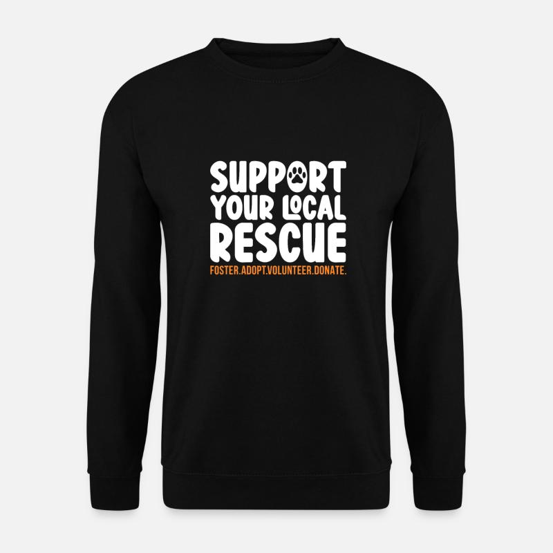 Animal Rescue - Unisex Sweatshirt - black