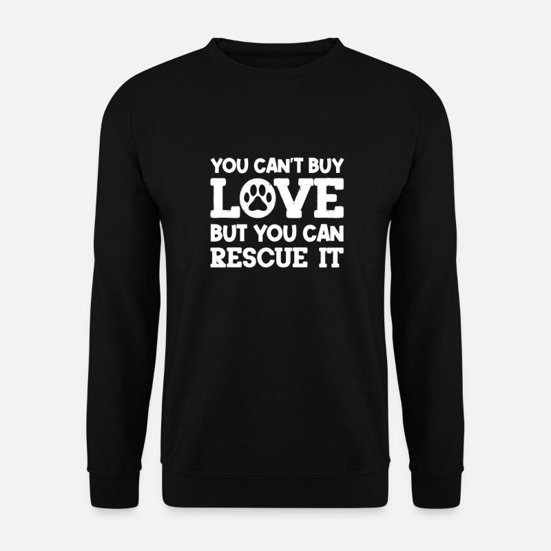Tierrettung - Unisex Pullover - Schwarz