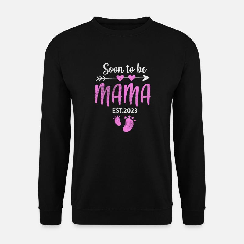 Schwangerschaft - Unisex Pullover - Schwarz