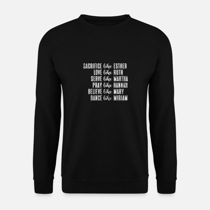 Bibel - Unisex Pullover - Schwarz