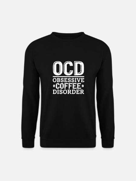 Kaffee Koffein Espresso Barista Geschenk - Unisex Pullover - Schwarz
