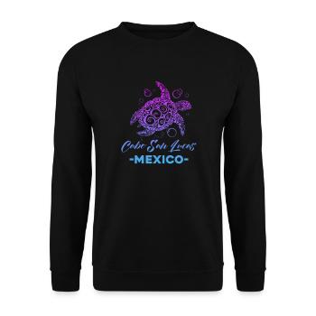 Mexique Cabo Mexican Nation Cadeau - Sweat-shirt Unisexe - noir - Devant - Alina (178cm) & Michal (187cm)