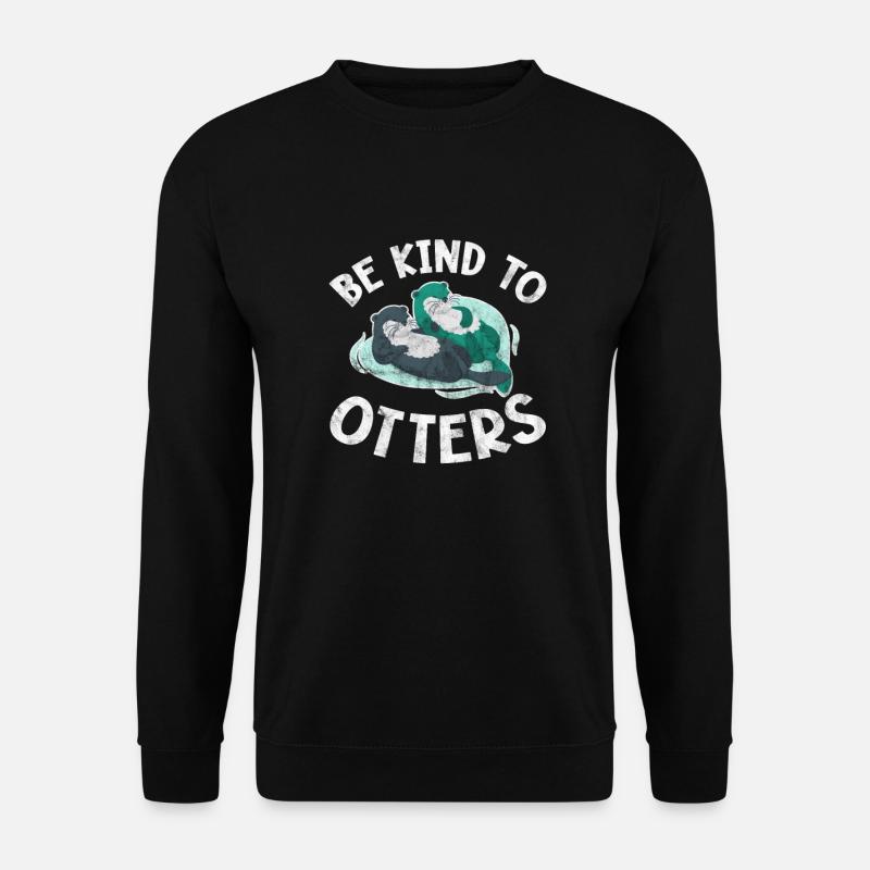 Otter - Unisex Sweatshirt - black