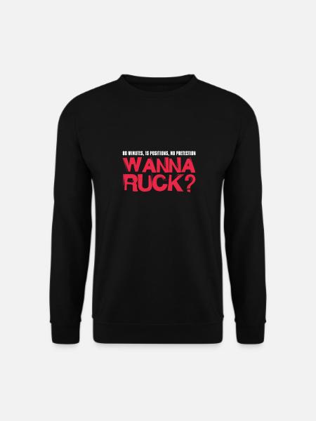 Rugby - Unisex Pullover - Schwarz