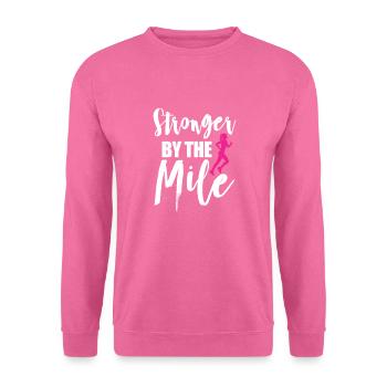 Run - Unisex Sweatshirt - pink - Front
