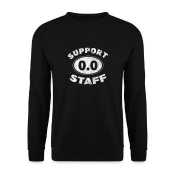 Running Runner Jogging Jogging Runner Cadeau - Sweat-shirt Unisexe - noir - Devant - Alina (178cm) & Michal (187cm)