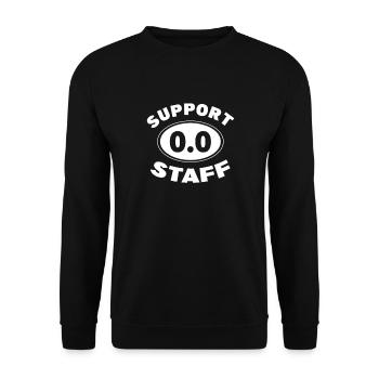 Courir - Sweat-shirt Unisexe - noir - Devant - Alina (178cm) & Michal (187cm)