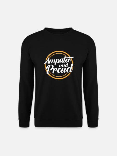 Amputation Amputation Prosthesis Gift - Unisex Sweatshirt - black