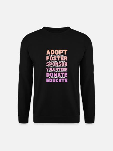 Tierrettung - Unisex Pullover - Schwarz
