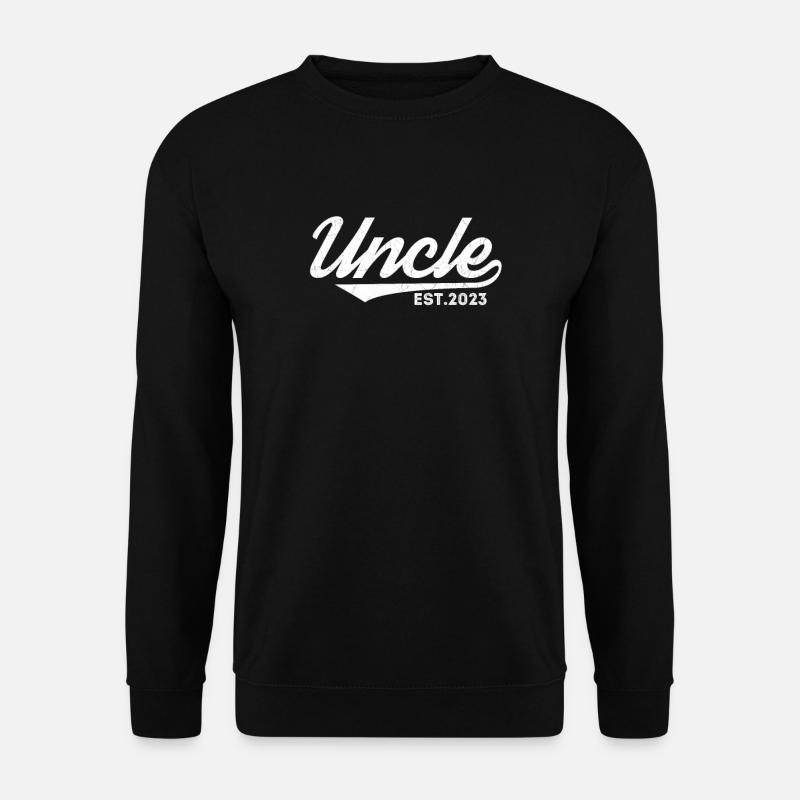 Oncle enceinte - Sweat-shirt Unisexe - noir