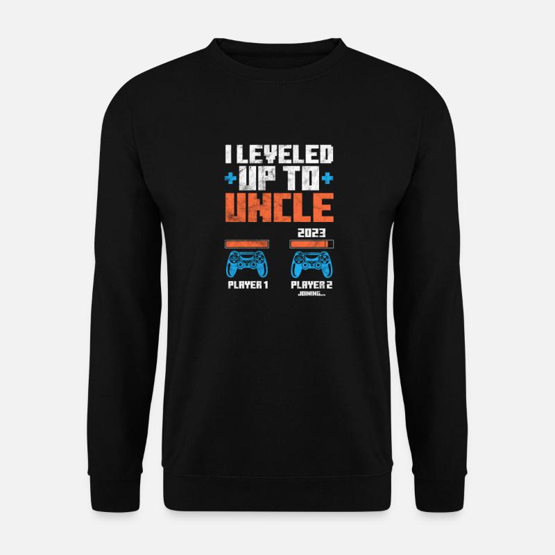 Oncle enceinte - Sweat-shirt Unisexe - noir
