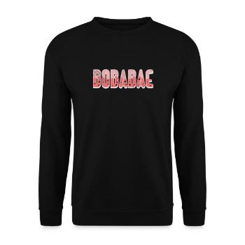 Bubble Tea Boba Tea Kawaii Cadeau - Sweat-shirt Unisexe - noir - Devant - Alina (178cm) & Michal (187cm)