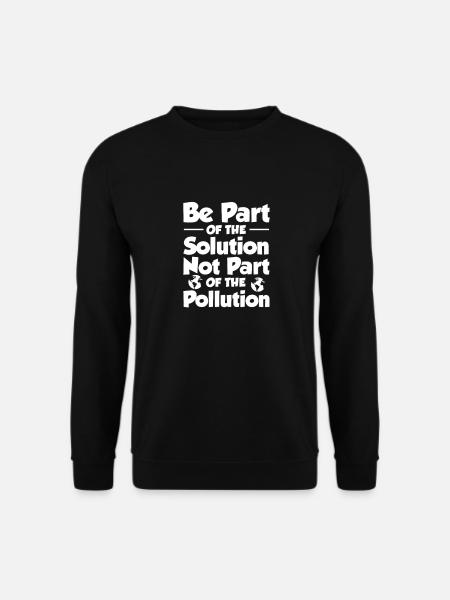 Climate change - Unisex Sweatshirt - black