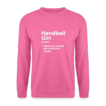 Handball - Unisex Sweatshirt - pink - Front