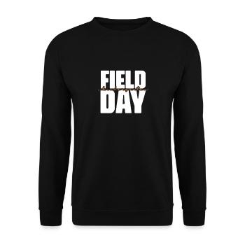 Kindergarten Child School Enrollment School Gift - Unisex Sweatshirt - black - Front - Alina (178cm) & Michal (187cm)