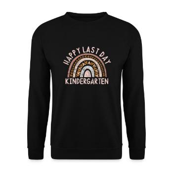École maternelle - Sweat-shirt Unisexe - noir - Devant - Alina (178cm) & Michal (187cm)
