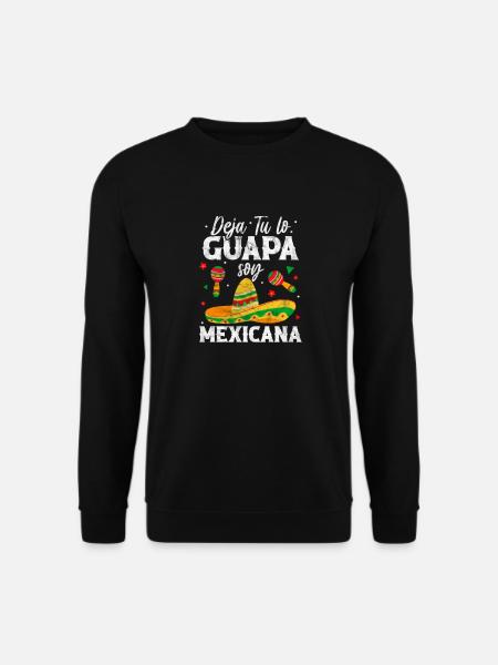 Mexiko - Unisex Pullover - Schwarz