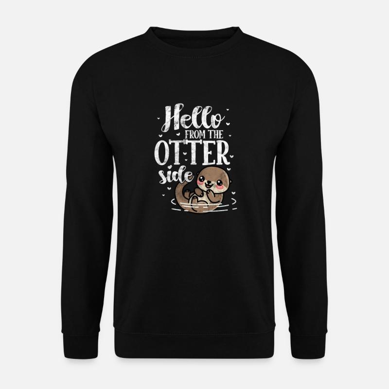 Otter - Unisex Sweatshirt - black