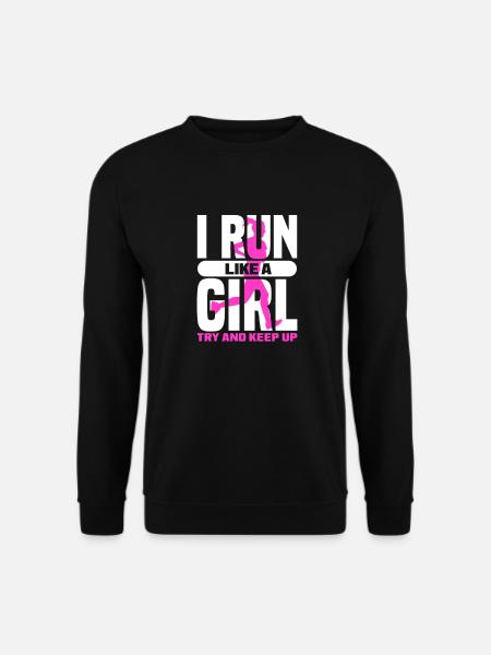 Courir - Sweat-shirt Unisexe - noir