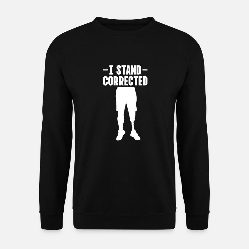 Amputation Amputation Prothèse Cadeau - Sweat-shirt Unisexe - noir