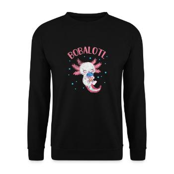 Bubble Tea Boba Tea Kawaii Cadeau - Sweat-shirt Unisexe - noir - Devant - Alina (178cm) & Michal (187cm)