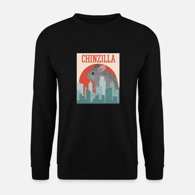 Chinchilla - Unisex Pullover - Schwarz