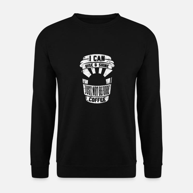 Coffee - Unisex Sweatshirt - black