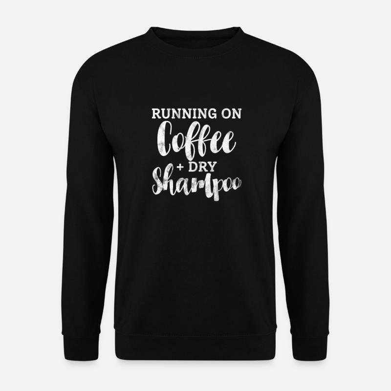 Kaffee Shampoo - Unisex Pullover - Schwarz