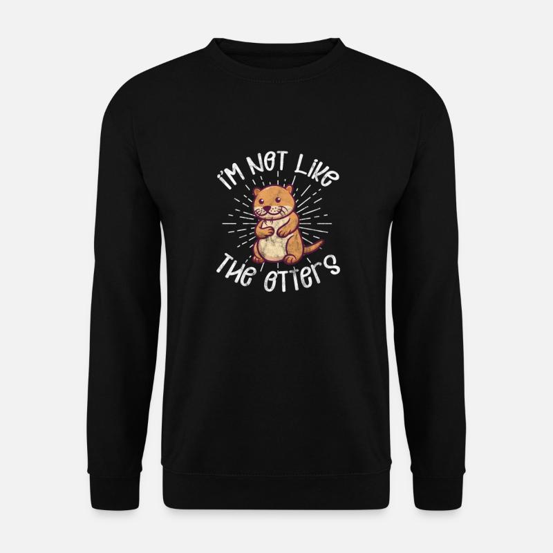 Otter - Unisex Sweatshirt - black