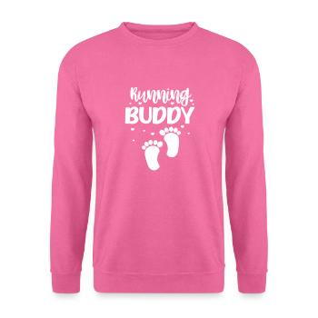 Run - Unisex Sweatshirt - pink - Front