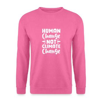 Climate change - Unisex Sweatshirt - pink - Front